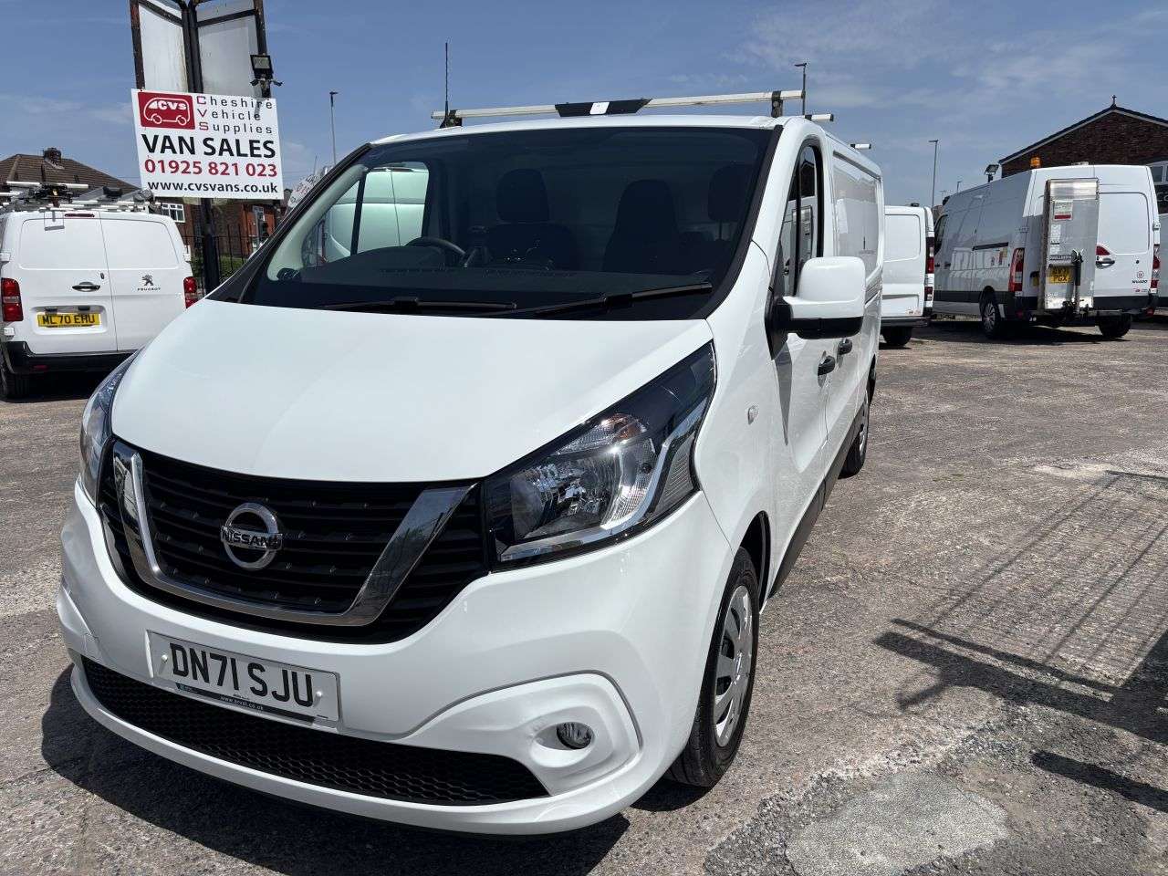 A 2021 NISSAN NV300 2.0 dCi 30 Acenta Panel Van 4dr Diesel Manual L2 H1 Euro 6 (120 ps) Roof Ra A 2021 NISSAN NV300 2.0 dCi 30 Acenta Panel Van 4dr Diesel Manual L2 H1 Euro 6 (120 ps) Roof Ra