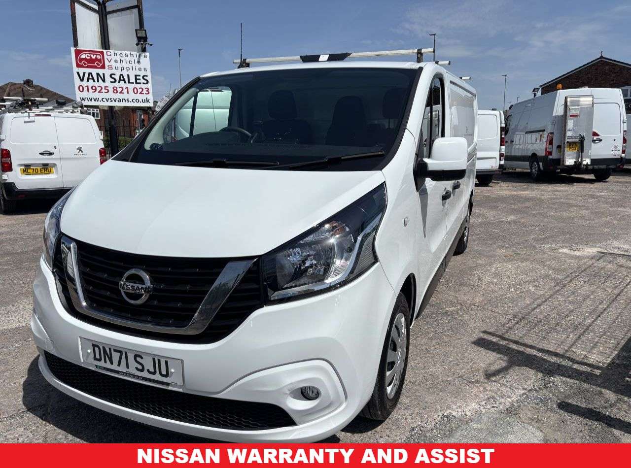 A 2021 NISSAN NV300 2.0 dCi 30 Acenta Panel Van 4dr Diesel Manual L2 H1 Euro 6 (120 ps) Roof Ra A 2021 NISSAN NV300 2.0 dCi 30 Acenta Panel Van 4dr Diesel Manual L2 H1 Euro 6 (120 ps) Roof Ra