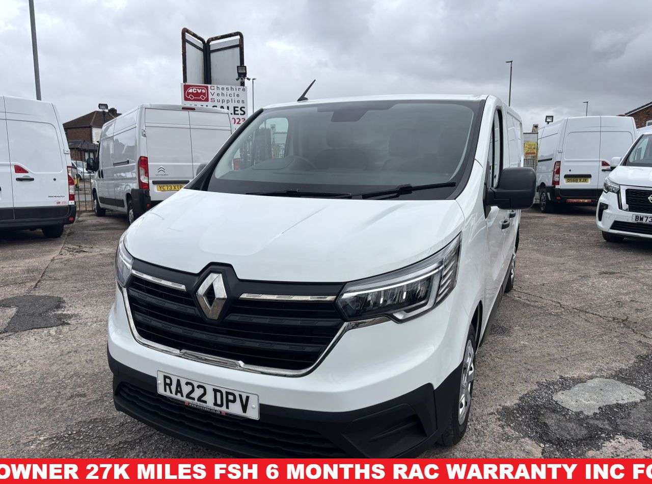 A 2022 RENAULT TRAFIC 2.0 dCi Blue SL28 Business Panel Van 5dr Diesel Manual L1 H1 Euro 6 (s/s) ( A 2022 RENAULT TRAFIC 2.0 dCi Blue SL28 Business Panel Van 5dr Diesel Manual L1 H1 Euro 6 (s/s) (