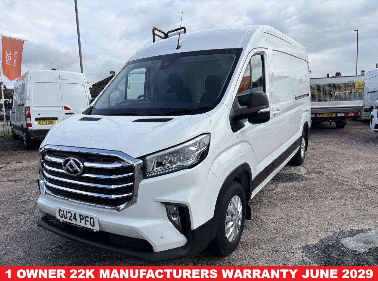 A 2024 MAXUS DELIVER 9 2.0 D20 LUX Panel Van 5dr Diesel Manual FWD L3 H2 Euro 6 (s/s) (163 ps) MAN A 2024 MAXUS DELIVER 9 2.0 D20 LUX Panel Van 5dr Diesel Manual FWD L3 H2 Euro 6 (s/s) (163 ps) MAN