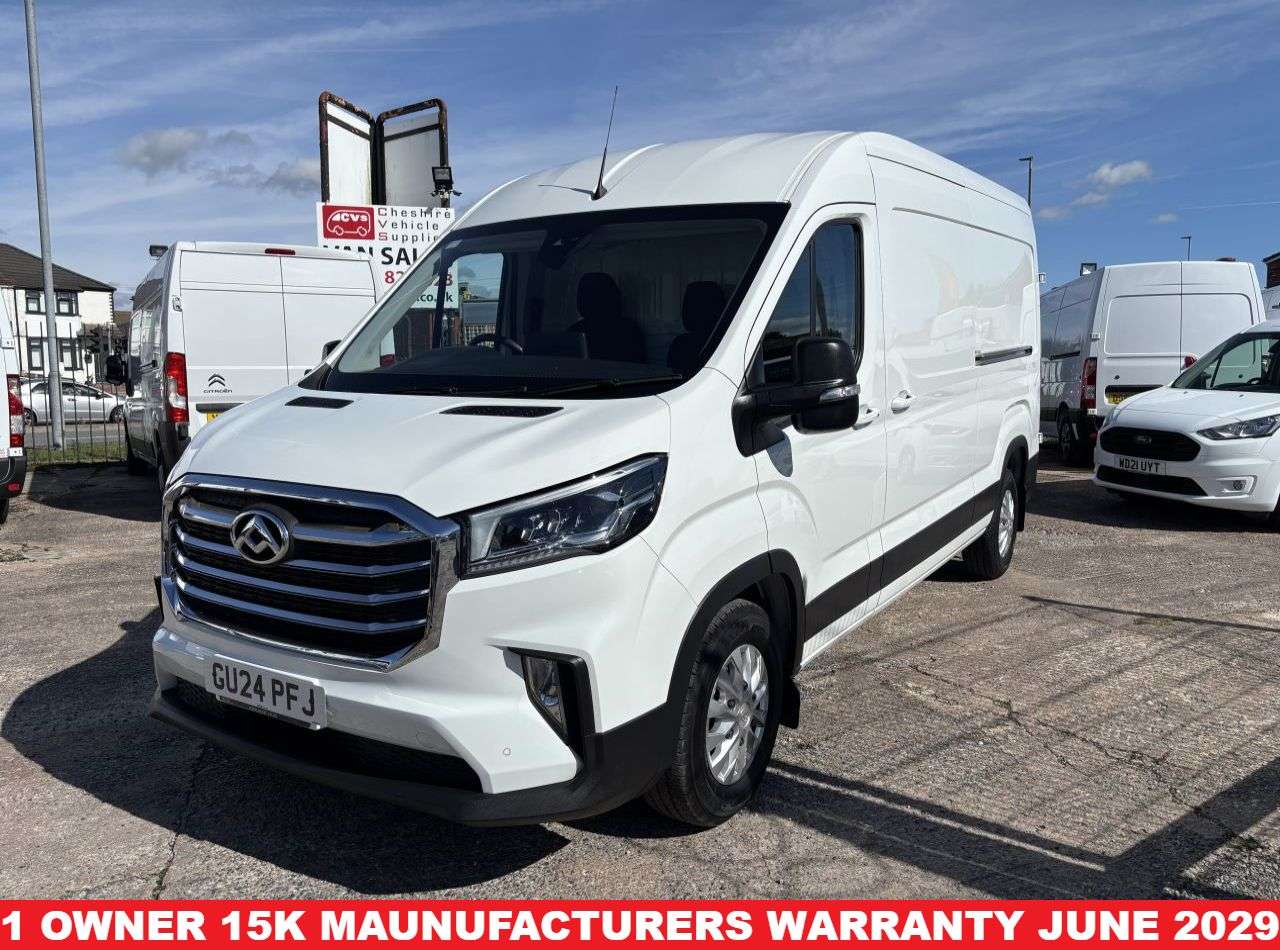 A 2024 MAXUS DELIVER 9 2.0 D20 LUX Panel Van 5dr Diesel Manual FWD L3 H2 Euro 6 (s/s) (163 ps) FAN A 2024 MAXUS DELIVER 9 2.0 D20 LUX Panel Van 5dr Diesel Manual FWD L3 H2 Euro 6 (s/s) (163 ps) FAN