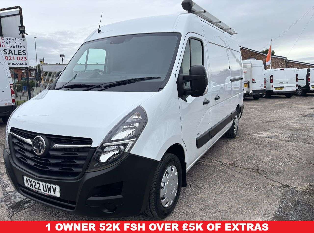 A 2022 VAUXHALL MOVANO 2.3 CDTi 3500 BiTurbo Edition Panel Van 5dr Diesel Manual FWD L2 H2 Euro 6 A 2022 VAUXHALL MOVANO 2.3 CDTi 3500 BiTurbo Edition Panel Van 5dr Diesel Manual FWD L2 H2 Euro 6