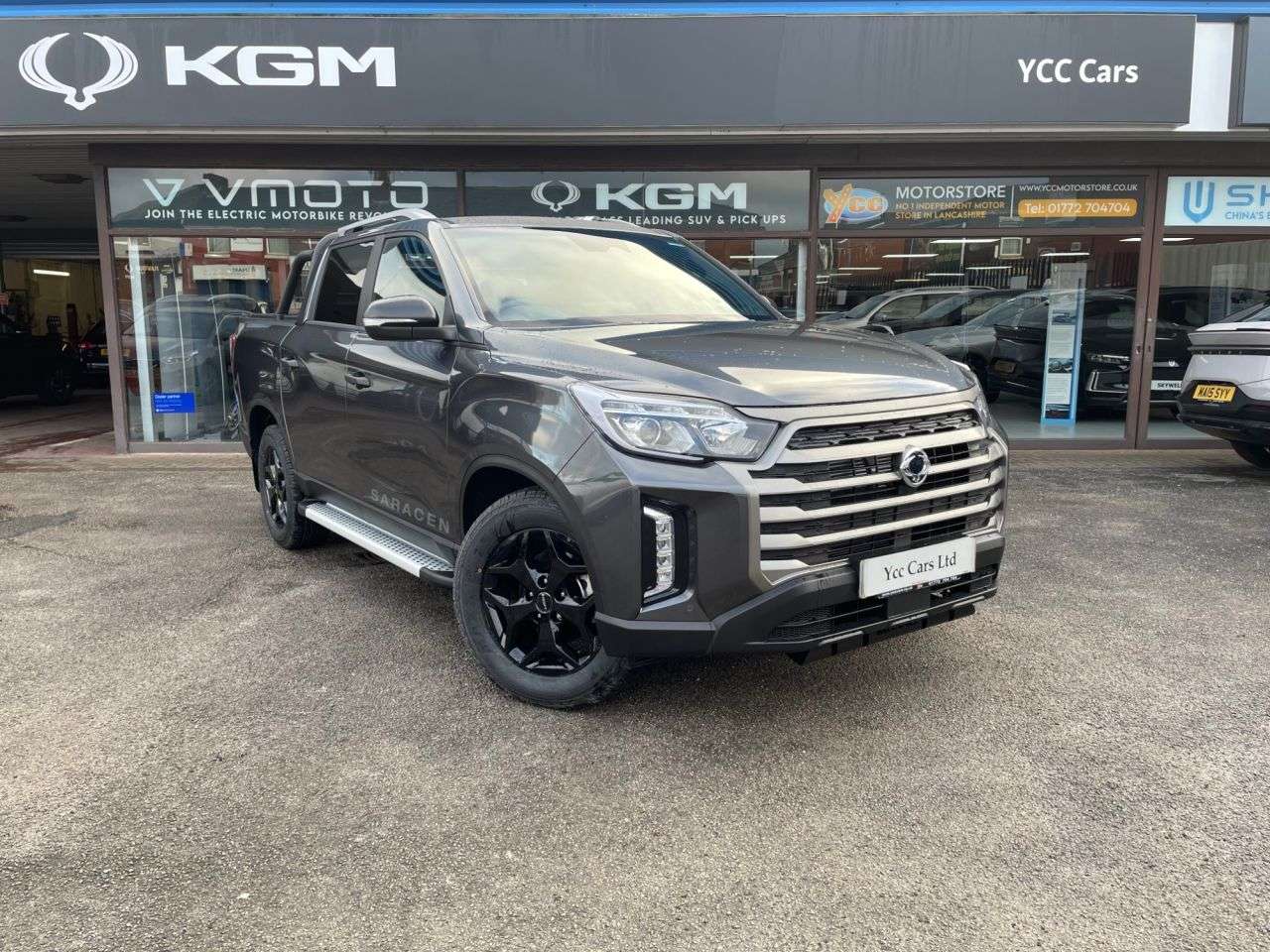 A 2025 KGM MUSSO 2.2D Saracen Pickup Double Cab 4dr Diesel Auto 4WD Euro 6 (202 ps) ROLL BAC A 2025 KGM MUSSO 2.2D Saracen Pickup Double Cab 4dr Diesel Auto 4WD Euro 6 (202 ps) ROLL BAC