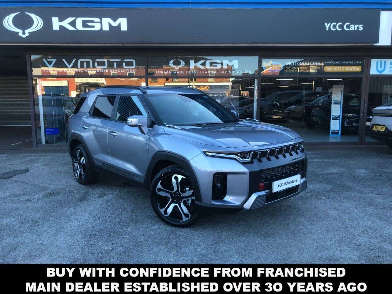 A 2026 KGM TORRES 1.5h K40 SUV 5dr Petrol Hybrid Auto Euro 6 (s/s) (176 ps) 5YR WTY * TOP SPE A 2026 KGM TORRES 1.5h K40 SUV 5dr Petrol Hybrid Auto Euro 6 (s/s) (176 ps) 5YR WTY * TOP SPE