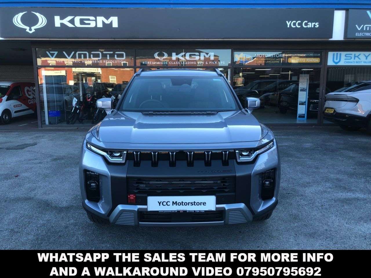 A 2026 KGM TORRES 1.5h K40 SUV 5dr Petrol Hybrid Auto Euro 6 (s/s) (176 ps) 5YR WTY * TOP SPE A 2026 KGM TORRES 1.5h K40 SUV 5dr Petrol Hybrid Auto Euro 6 (s/s) (176 ps) 5YR WTY * TOP SPE