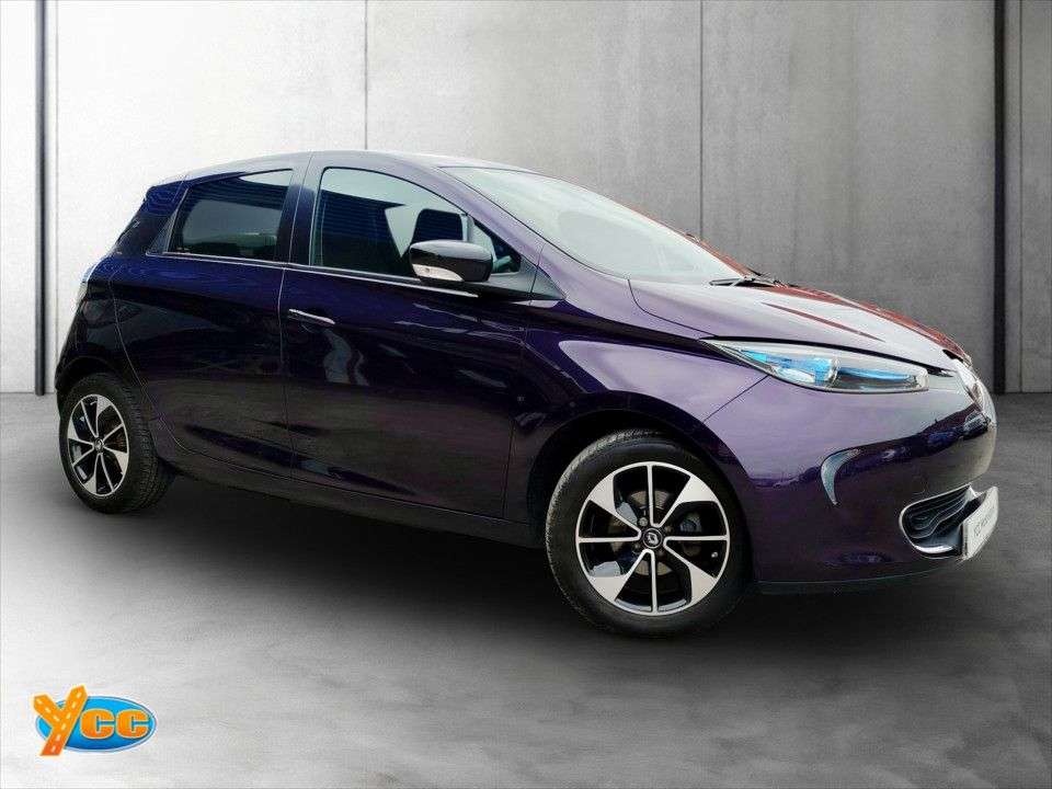 A 2018 RENAULT ZOE R110 41kWh Dynamique Nav Hatchback 5dr Electric Auto BATTERY OWNED (107 bhp A 2018 RENAULT ZOE R110 41kWh Dynamique Nav Hatchback 5dr Electric Auto BATTERY OWNED (107 bhp