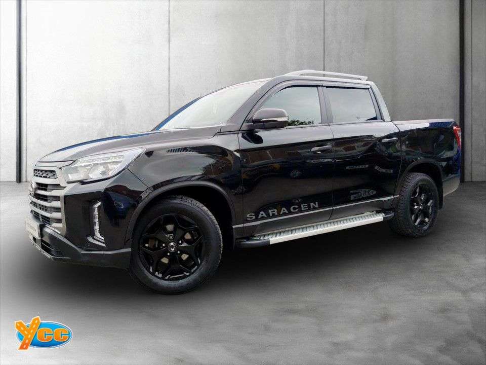 A 2023 SSANGYONG MUSSO 2.2D Saracen Pickup Double Cab 4dr Diesel Auto 4WD Euro 6 (202 ps) FULL SSA A 2023 SSANGYONG MUSSO 2.2D Saracen Pickup Double Cab 4dr Diesel Auto 4WD Euro 6 (202 ps) FULL SSA