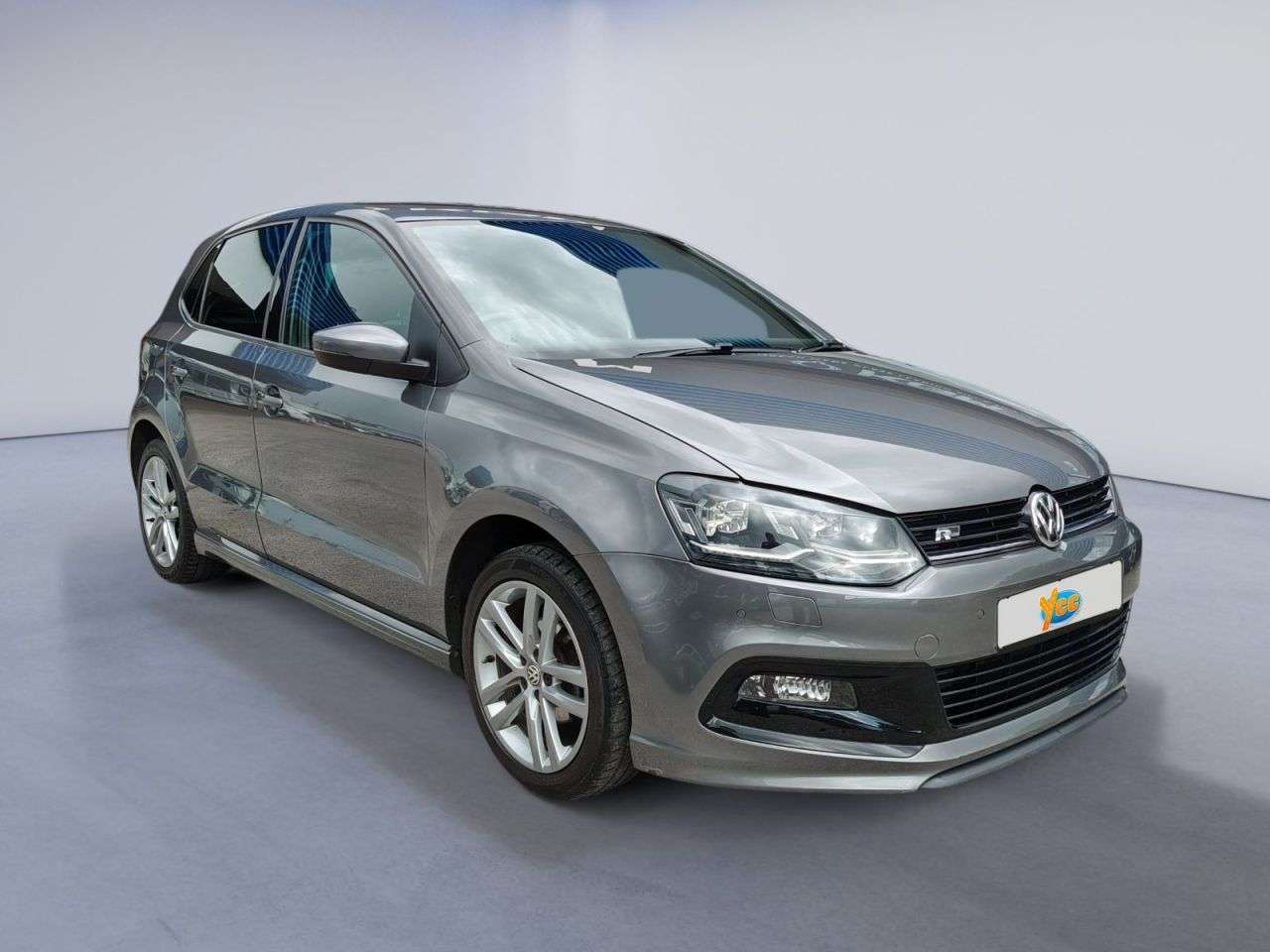 A 2016 VOLKSWAGEN POLO 1.2 TSI BlueMotion Tech R-Line Hatchback 5dr Petrol Manual Euro 6 (s/s) (90 A 2016 VOLKSWAGEN POLO 1.2 TSI BlueMotion Tech R-Line Hatchback 5dr Petrol Manual Euro 6 (s/s) (90