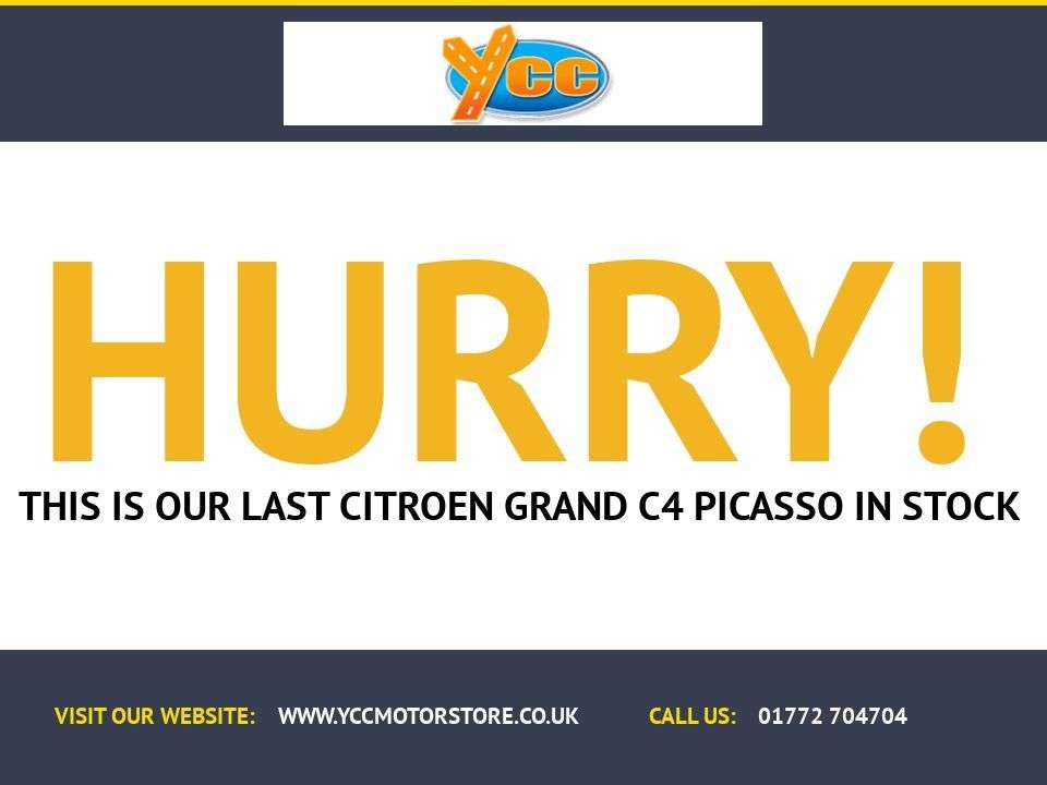 A 2017 CITROEN GRAND C4 PICASSO 2.0 BlueHDi Flair MPV 5dr Diesel EAT6 Euro 6 (s/s) (150 ps) 9 STAMP FULL SE A 2017 CITROEN GRAND C4 PICASSO 2.0 BlueHDi Flair MPV 5dr Diesel EAT6 Euro 6 (s/s) (150 ps) 9 STAMP FULL SE