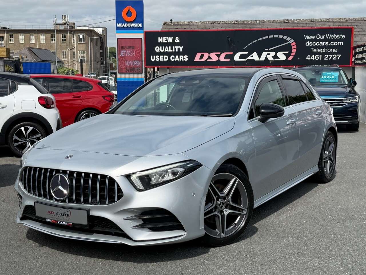A 2019 MERCEDES-BENZ A CLASS 1.5 A180d AMG Line (Premium) Hatchback 5dr Diesel 7G-DCT Euro 6 (s/s) (116 A 2019 MERCEDES-BENZ A CLASS 1.5 A180d AMG Line (Premium) Hatchback 5dr Diesel 7G-DCT Euro 6 (s/s) (116