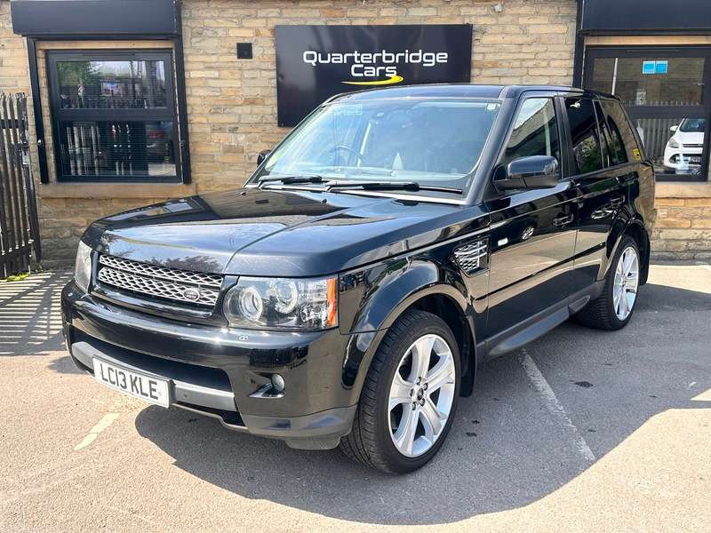A 2013 LAND ROVER RANGE ROVER SPORT SDV6 HSE BLACK A 2013 LAND ROVER RANGE ROVER SPORT SDV6 HSE BLACK