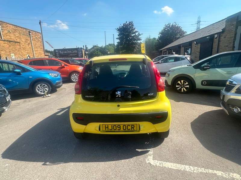 A 2009 PEUGEOT 107 URBAN A 2009 PEUGEOT 107 URBAN