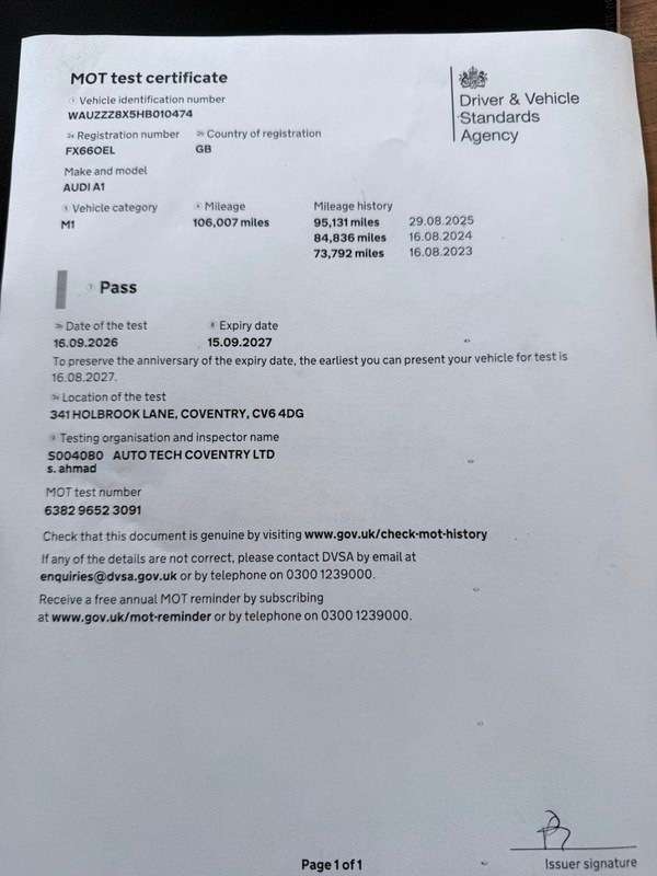 2016 AUDI A1 2016 AUDI A1