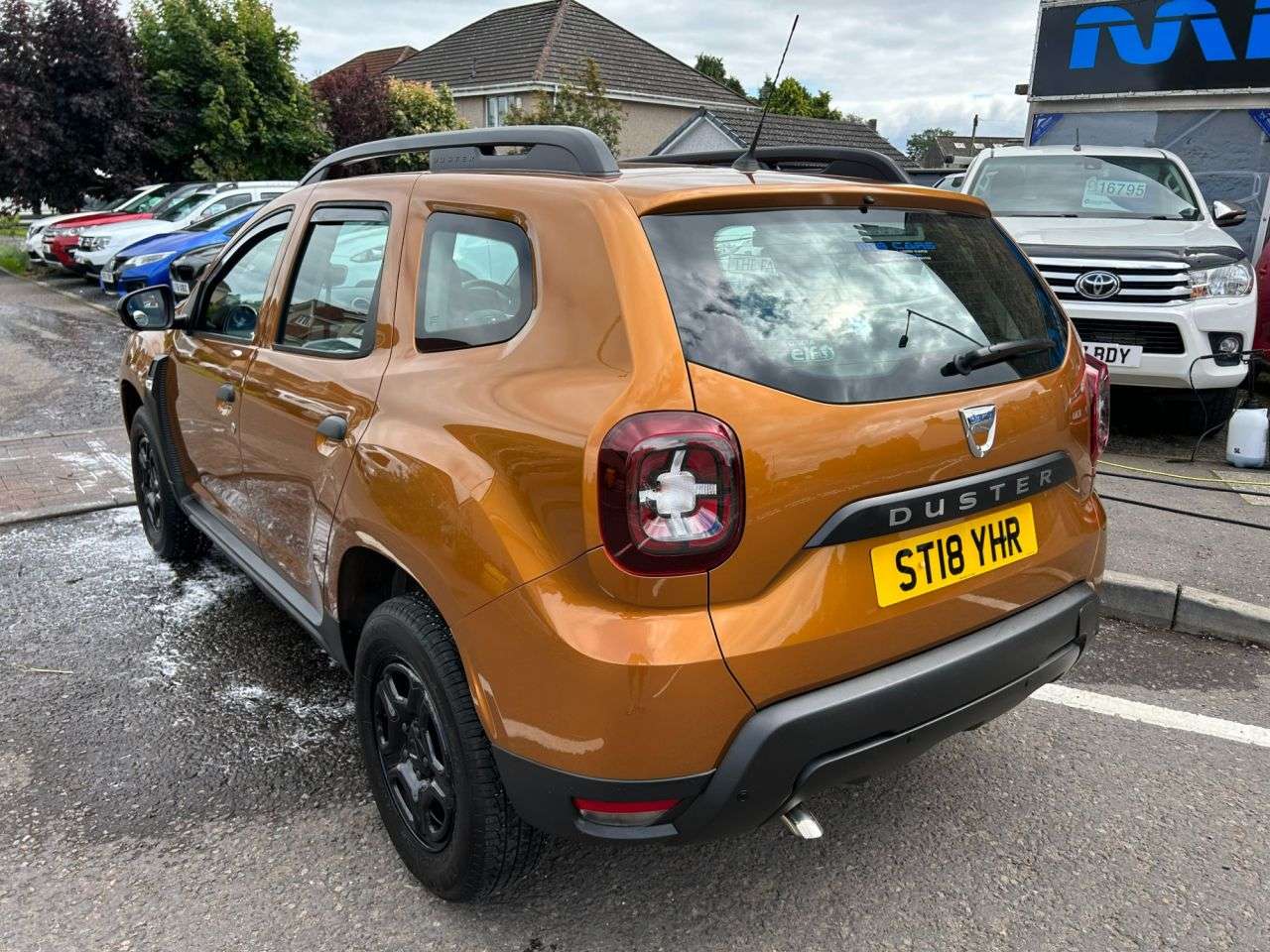 A 2018 DACIA DUSTER 1.6 SCe Essential SUV 5dr Petrol Manual Euro 6 (s/s) (115 ps) A 2018 DACIA DUSTER 1.6 SCe Essential SUV 5dr Petrol Manual Euro 6 (s/s) (115 ps)