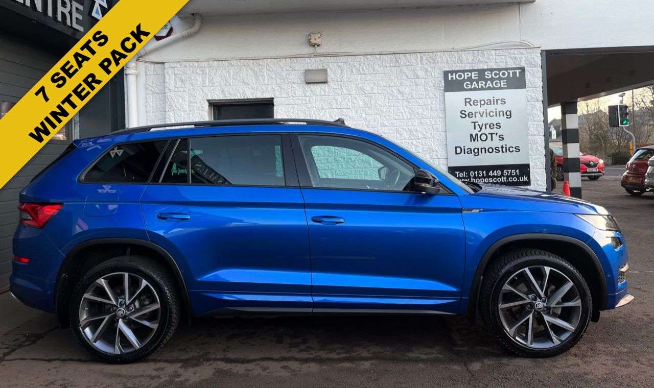 A 2020 SKODA KODIAQ 1.5 TSI ACT SportLine SUV 5dr Petrol DSG Euro 6 (s/s) (7 Seat) (150 ps) *** A 2020 SKODA KODIAQ 1.5 TSI ACT SportLine SUV 5dr Petrol DSG Euro 6 (s/s) (7 Seat) (150 ps) ***