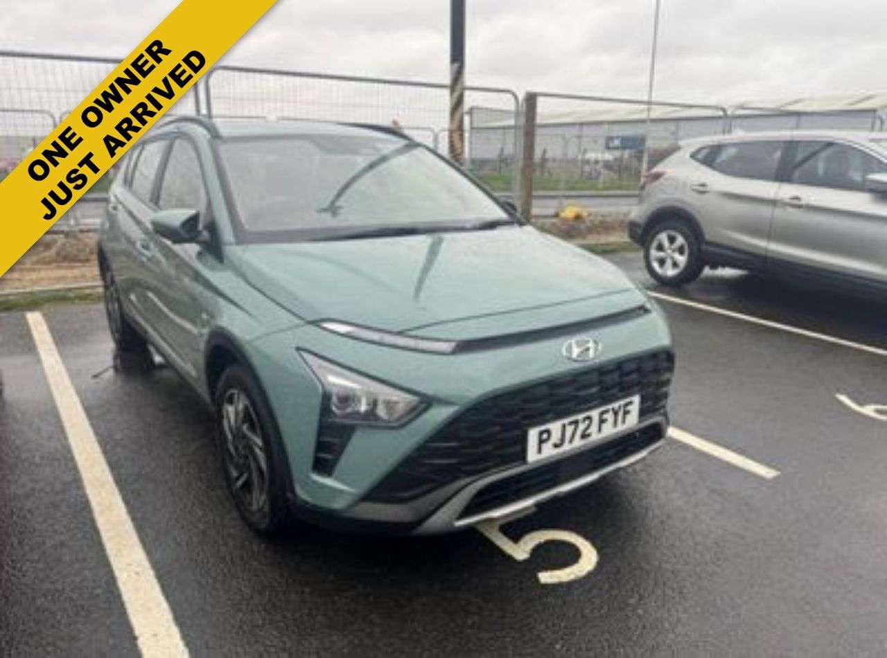 A 2022 HYUNDAI BAYON 1.0 T-GDi MHEV SE Connect SUV 5dr Petrol Hybrid DCT Euro 6 (s/s) ***ONE OWN A 2022 HYUNDAI BAYON 1.0 T-GDi MHEV SE Connect SUV 5dr Petrol Hybrid DCT Euro 6 (s/s) ***ONE OWN