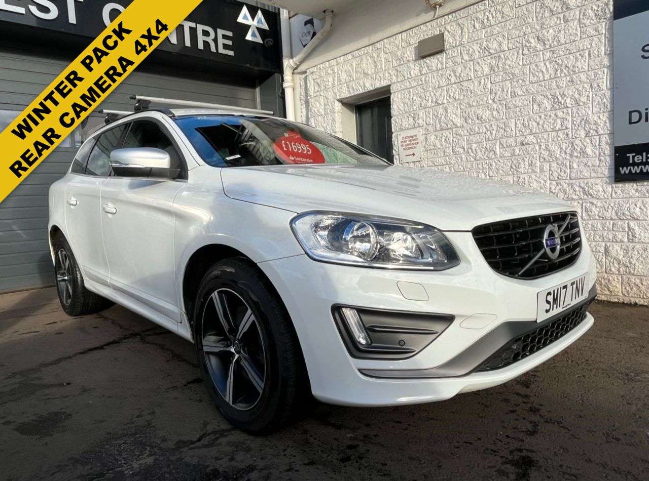 A 2017 VOLVO XC60 2.4 D4 R-Design Nav SUV 5dr Diesel Auto AWD Euro 6 (s/s) (190 ps) ***WINTER A 2017 VOLVO XC60 2.4 D4 R-Design Nav SUV 5dr Diesel Auto AWD Euro 6 (s/s) (190 ps) ***WINTER