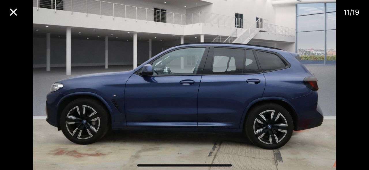 A 2022 BMW IX3 80kWh M Sport SUV 5dr Electric Auto (286 ps) ***SUNROOF+CAMERA+ELECTRIC SEA A 2022 BMW IX3 80kWh M Sport SUV 5dr Electric Auto (286 ps) ***SUNROOF+CAMERA+ELECTRIC SEA