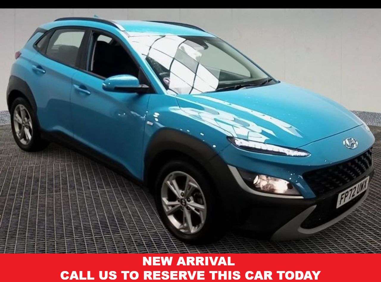 A 2022 HYUNDAI KONA 1.0 T-GDi MHEV SE Connect SUV 5dr Petrol Hybrid Manual Euro 6 (s/s) (120 ps A 2022 HYUNDAI KONA 1.0 T-GDi MHEV SE Connect SUV 5dr Petrol Hybrid Manual Euro 6 (s/s) (120 ps