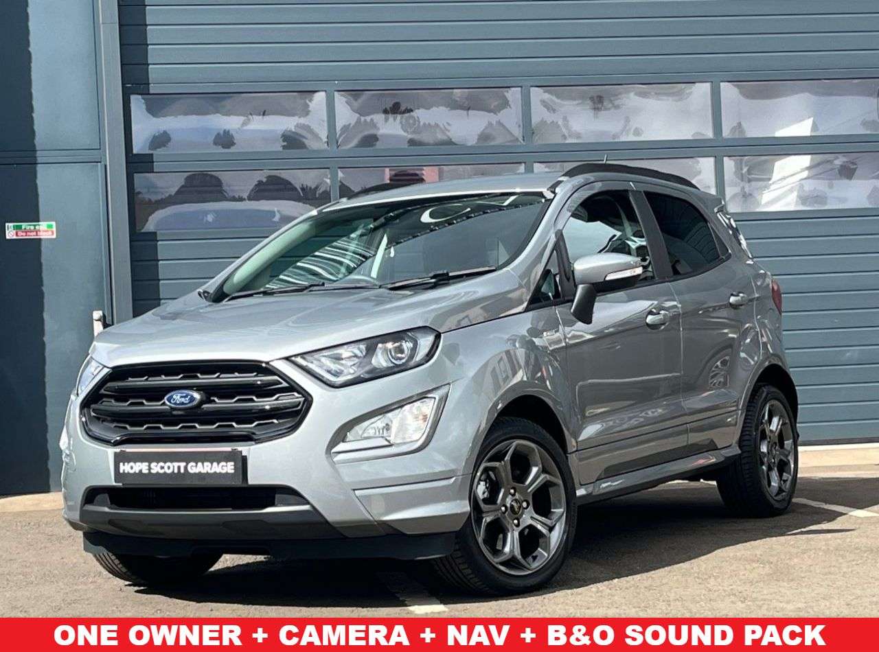 A 2022 FORD ECOSPORT 1.0T EcoBoost GPF ST-Line SUV 5dr Petrol Manual Euro 6 (s/s) ***1OWNER+CAM+ A 2022 FORD ECOSPORT 1.0T EcoBoost GPF ST-Line SUV 5dr Petrol Manual Euro 6 (s/s) ***1OWNER+CAM+