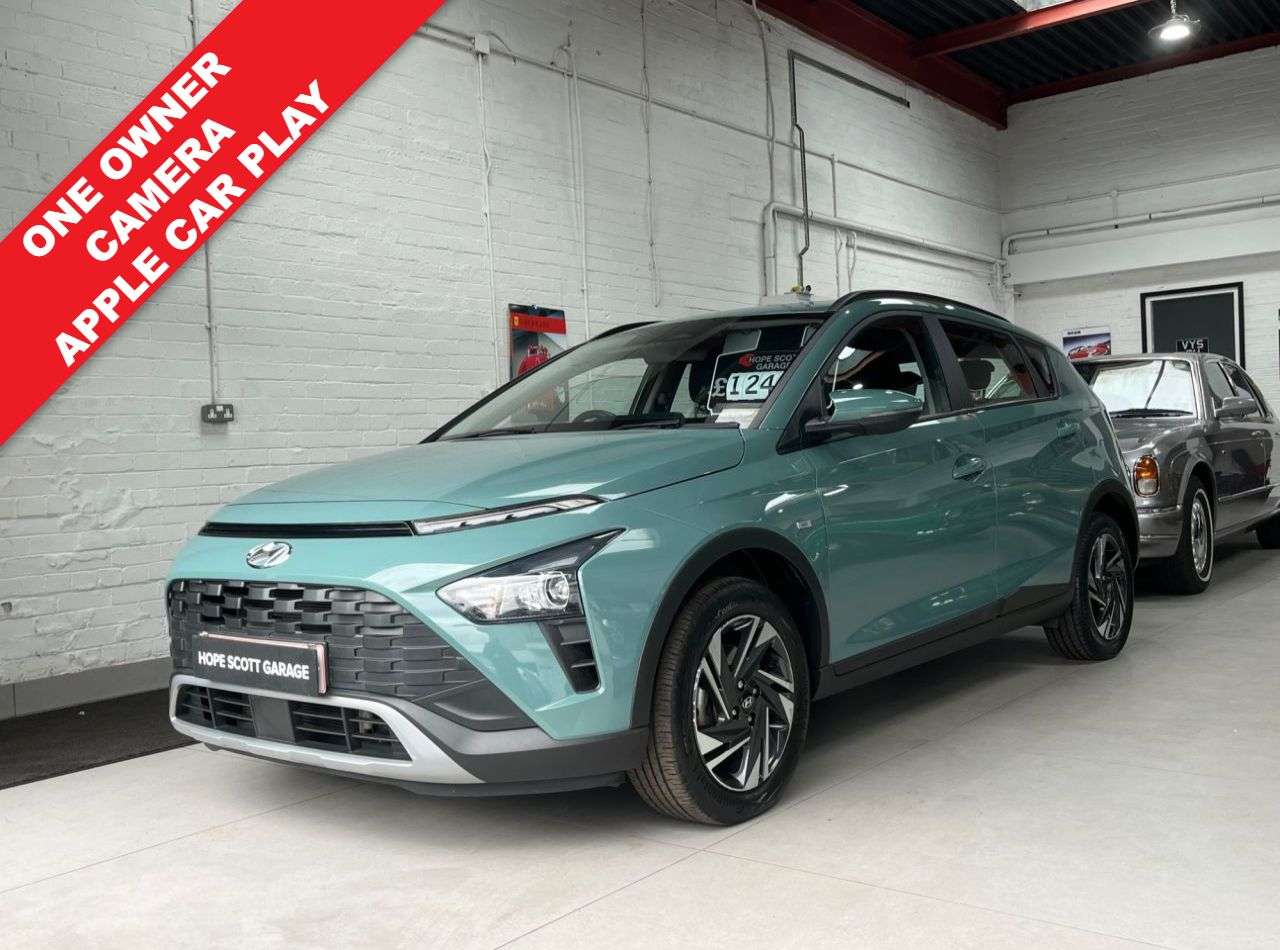 A 2023 HYUNDAI BAYON 1.0 T-GDi MHEV SE Connect SUV 5dr Petrol Hybrid Manual Euro 6 (s/s) (100 ps A 2023 HYUNDAI BAYON 1.0 T-GDi MHEV SE Connect SUV 5dr Petrol Hybrid Manual Euro 6 (s/s) (100 ps