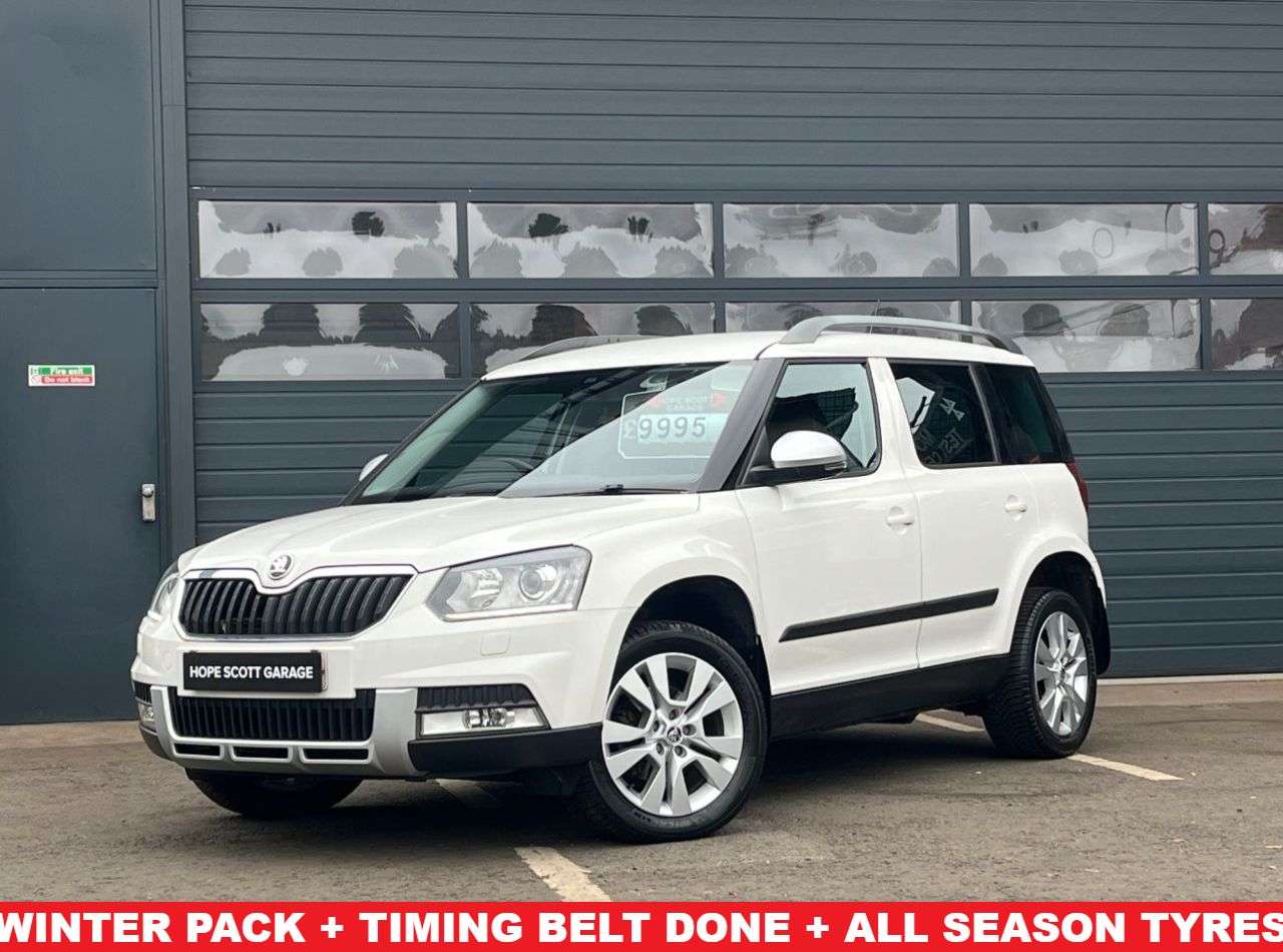 A 2015 SKODA YETI 2.0 TDI Elegance Outdoor 5dr Diesel Manual 4WD (140 ps) ***HEATED SEATS + C A 2015 SKODA YETI 2.0 TDI Elegance Outdoor 5dr Diesel Manual 4WD (140 ps) ***HEATED SEATS + C