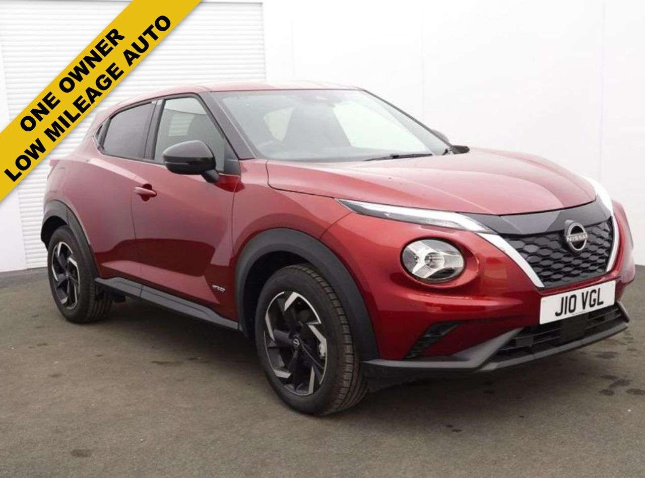 A 2023 NISSAN JUKE 1.6 N-Connecta SUV 5dr Petrol Hybrid Auto Euro 6 (143 ps) ***ONE OWNER + CA A 2023 NISSAN JUKE 1.6 N-Connecta SUV 5dr Petrol Hybrid Auto Euro 6 (143 ps) ***ONE OWNER + CA