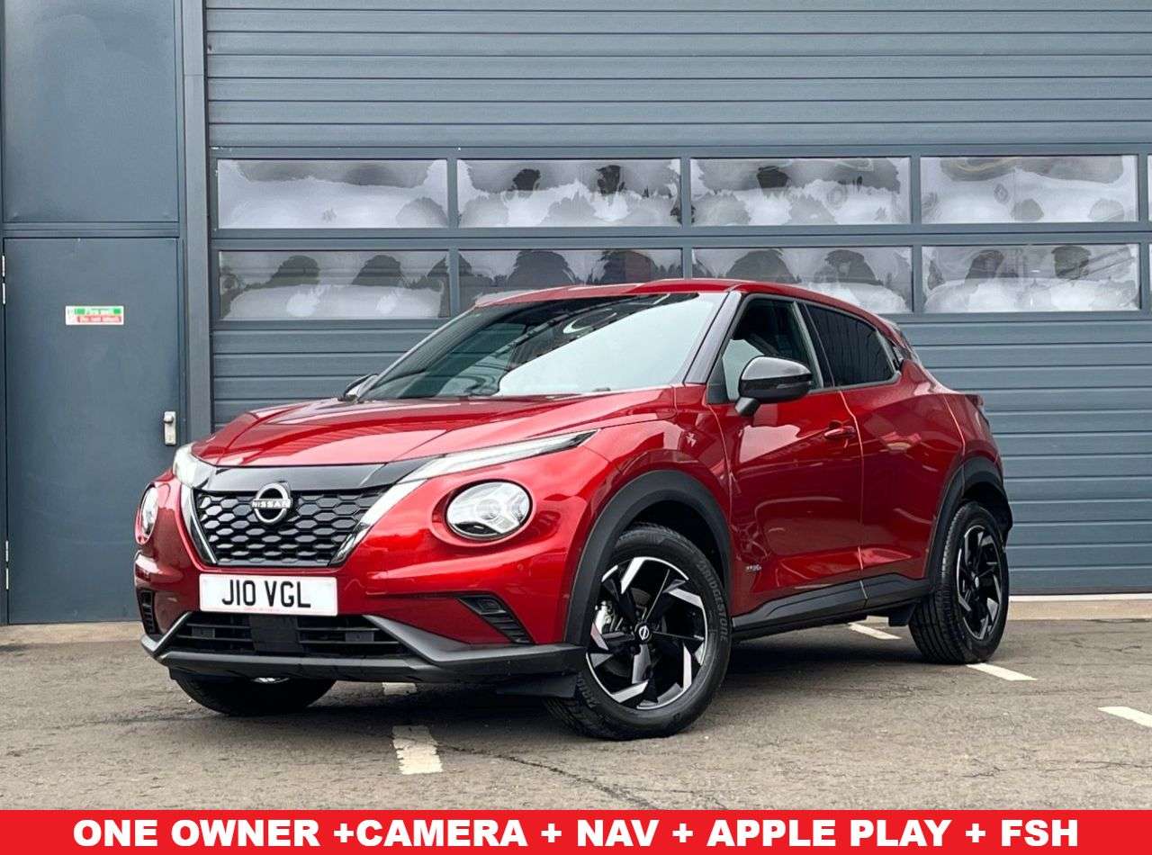 A 2023 NISSAN JUKE 1.6 N-Connecta SUV 5dr Petrol Hybrid Auto Euro 6 (143 ps) ***ONE OWNER + CA A 2023 NISSAN JUKE 1.6 N-Connecta SUV 5dr Petrol Hybrid Auto Euro 6 (143 ps) ***ONE OWNER + CA