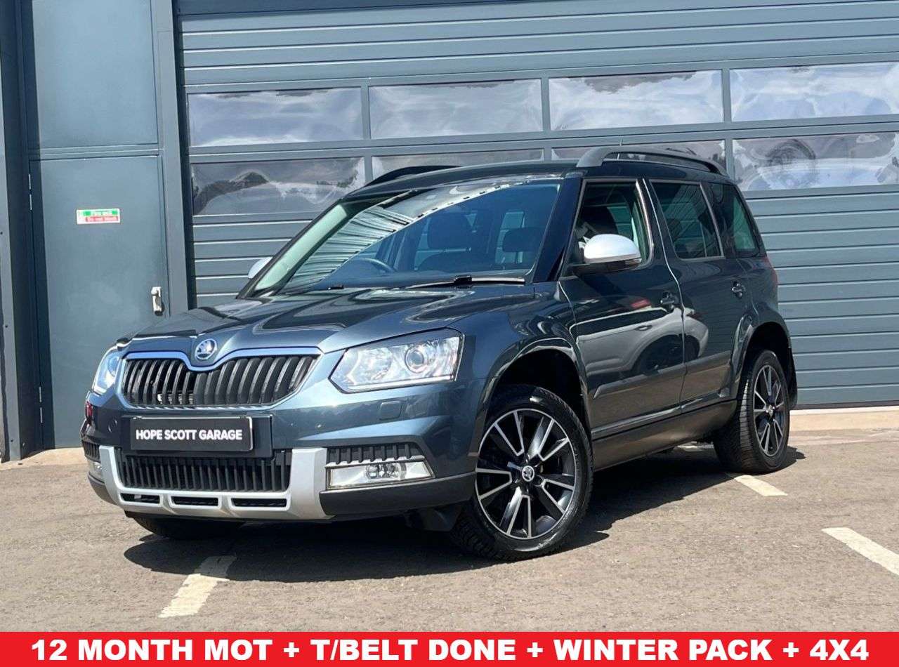 A 2015 SKODA YETI 2.0 TDI Elegance Outdoor 5dr Diesel Manual 4WD (140 ps) ***12 MONTHS MOT & A 2015 SKODA YETI 2.0 TDI Elegance Outdoor 5dr Diesel Manual 4WD (140 ps) ***12 MONTHS MOT &