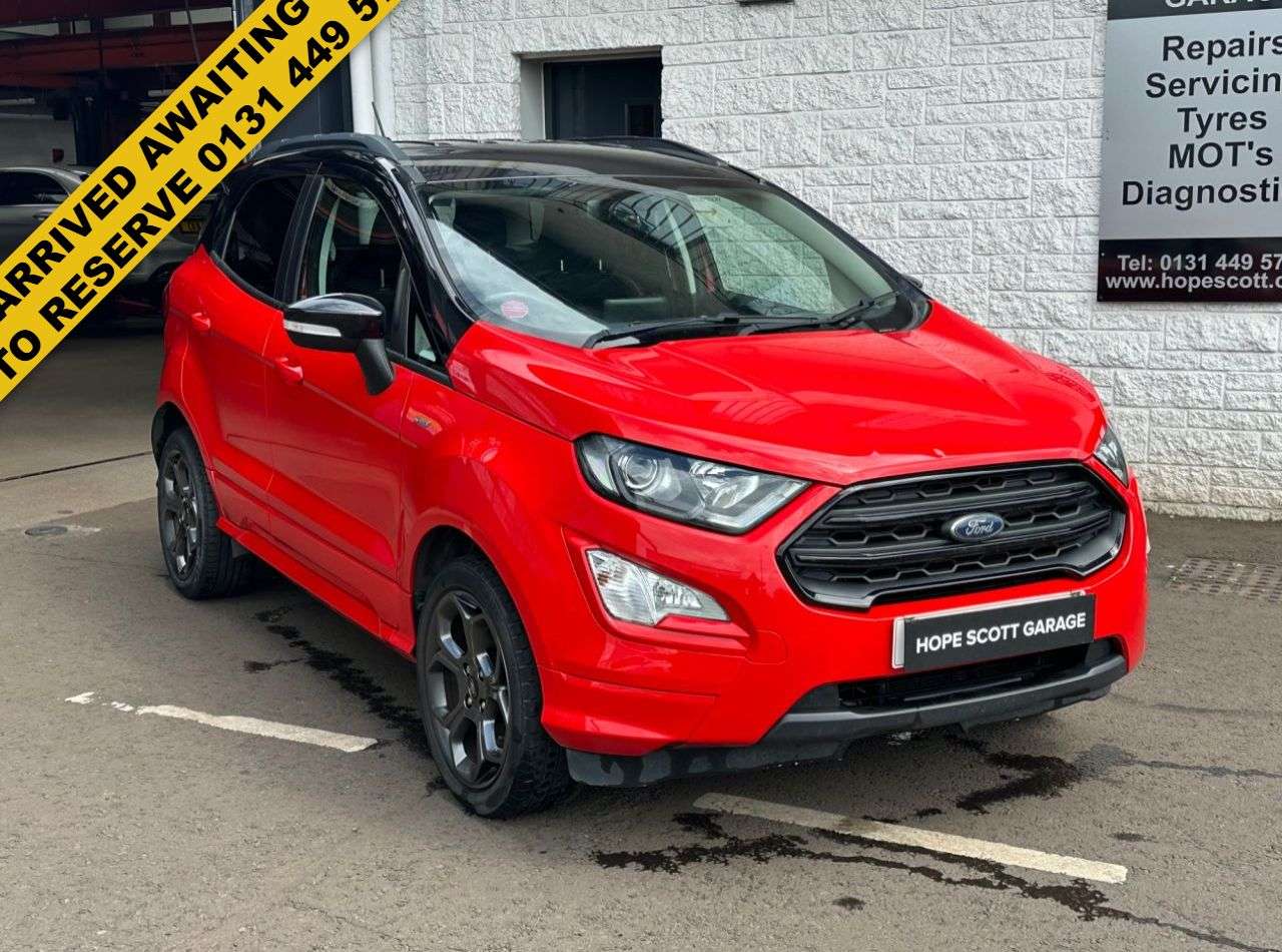 A 2019 FORD ECOSPORT 1.0T EcoBoost GPF ST-Line SUV 5dr Petrol Manual Euro 6 (s/s) (125 ps) A 2019 FORD ECOSPORT 1.0T EcoBoost GPF ST-Line SUV 5dr Petrol Manual Euro 6 (s/s) (125 ps)