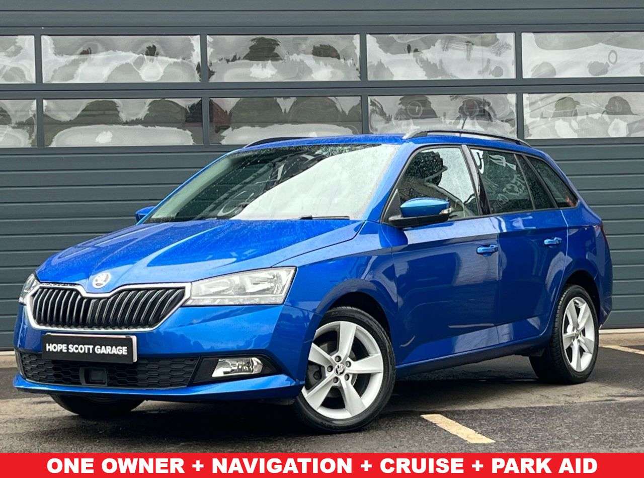A 2021 SKODA FABIA 1.0 TSI SE L Estate 5dr Petrol Manual Euro 6 (s/s) (95 ps) ***1OWNER+NAV+CR A 2021 SKODA FABIA 1.0 TSI SE L Estate 5dr Petrol Manual Euro 6 (s/s) (95 ps) ***1OWNER+NAV+CR