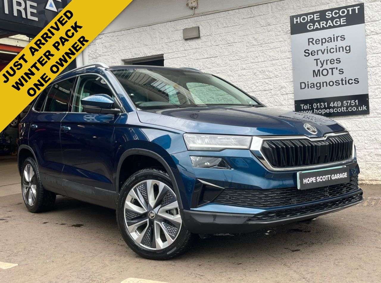 A 2023 SKODA KAROQ 1.5 TSI ACT SE L SUV 5dr Petrol DSG Euro 6 (s/s) (150 ps) ***ONE OWNER + CA A 2023 SKODA KAROQ 1.5 TSI ACT SE L SUV 5dr Petrol DSG Euro 6 (s/s) (150 ps) ***ONE OWNER + CA