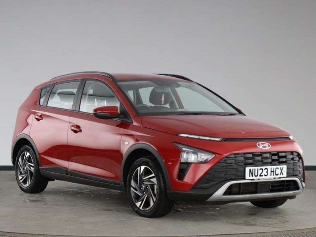 A 2023 HYUNDAI BAYON 1.0 T-GDi MHEV SE Connect SUV 5dr Petrol Hybrid Manual Euro 6 (s/s) (100 ps A 2023 HYUNDAI BAYON 1.0 T-GDi MHEV SE Connect SUV 5dr Petrol Hybrid Manual Euro 6 (s/s) (100 ps