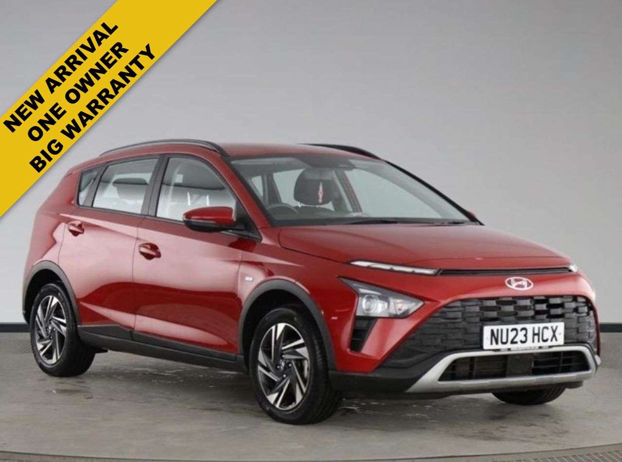 A 2023 HYUNDAI BAYON 1.0 T-GDi MHEV SE Connect SUV 5dr Petrol Hybrid Manual Euro 6 (s/s) (100 ps A 2023 HYUNDAI BAYON 1.0 T-GDi MHEV SE Connect SUV 5dr Petrol Hybrid Manual Euro 6 (s/s) (100 ps
