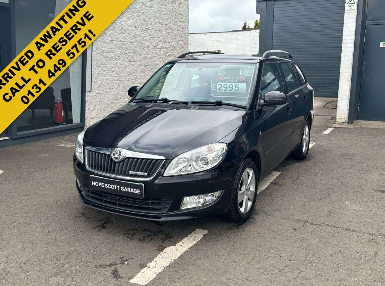 A 2014 SKODA FABIA 1.2 TDI GreenLine II Estate 5dr Diesel Manual (s/s) (75 ps) ***£20 PER YEAR A 2014 SKODA FABIA 1.2 TDI GreenLine II Estate 5dr Diesel Manual (s/s) (75 ps) ***£20 PER YEAR