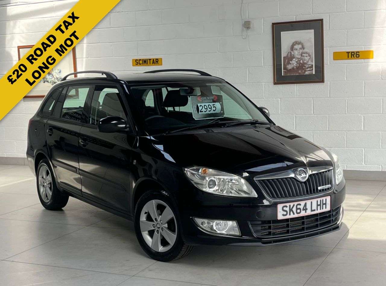 A 2014 SKODA FABIA 1.2 TDI GreenLine II Estate 5dr Diesel Manual (s/s) (75 ps) ***£20 PER YEAR A 2014 SKODA FABIA 1.2 TDI GreenLine II Estate 5dr Diesel Manual (s/s) (75 ps) ***£20 PER YEAR