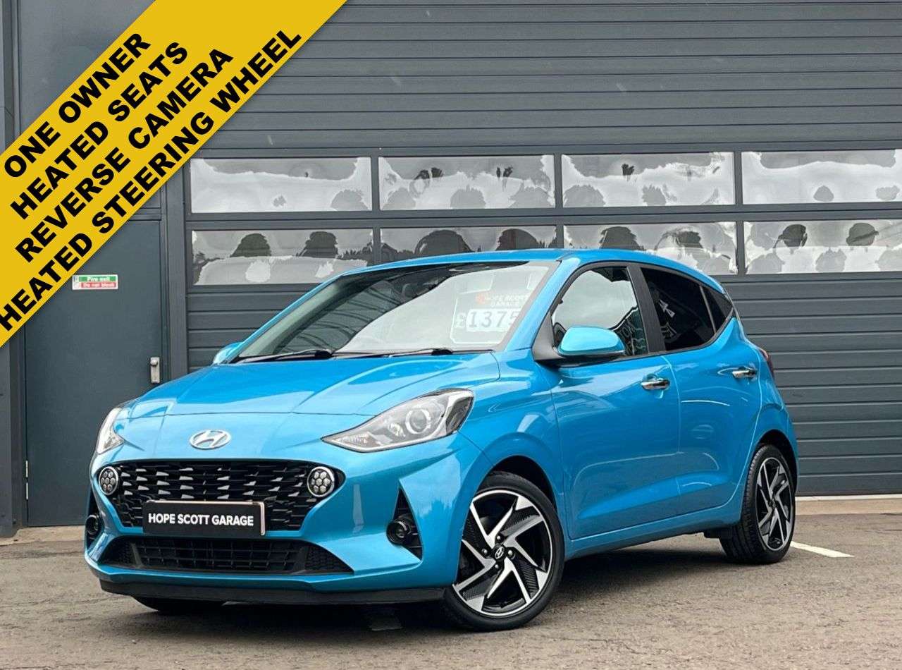 A 2023 HYUNDAI I10 1.0 Premium Hatchback 5dr Petrol Auto Euro 6 (s/s) ***1OWNER+HEATEDSEATS+CA A 2023 HYUNDAI I10 1.0 Premium Hatchback 5dr Petrol Auto Euro 6 (s/s) ***1OWNER+HEATEDSEATS+CA