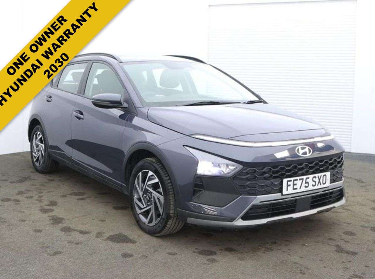 A 2025 HYUNDAI BAYON 1.0 T-GDi Advance SUV 5dr Petrol Manual Euro 6 (s/s) (100 ps) ***ONE OWNER A 2025 HYUNDAI BAYON 1.0 T-GDi Advance SUV 5dr Petrol Manual Euro 6 (s/s) (100 ps) ***ONE OWNER
