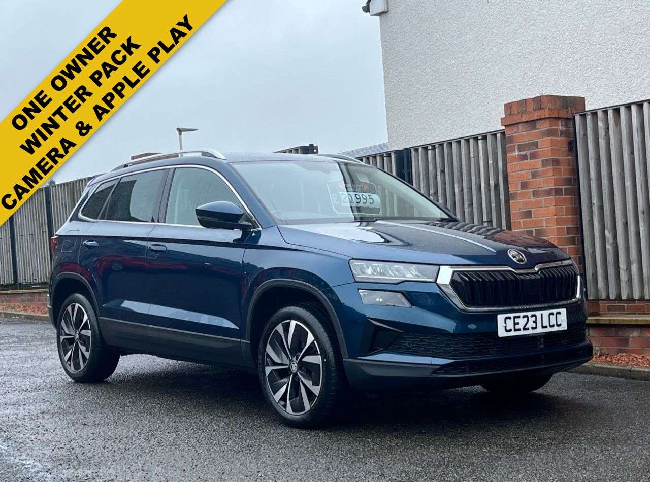 A 2023 SKODA KAROQ 1.5 TSI ACT SE L SUV 5dr Petrol DSG Euro 6 (s/s) (150 ps) ***ONE OWNER+WINT A 2023 SKODA KAROQ 1.5 TSI ACT SE L SUV 5dr Petrol DSG Euro 6 (s/s) (150 ps) ***ONE OWNER+WINT