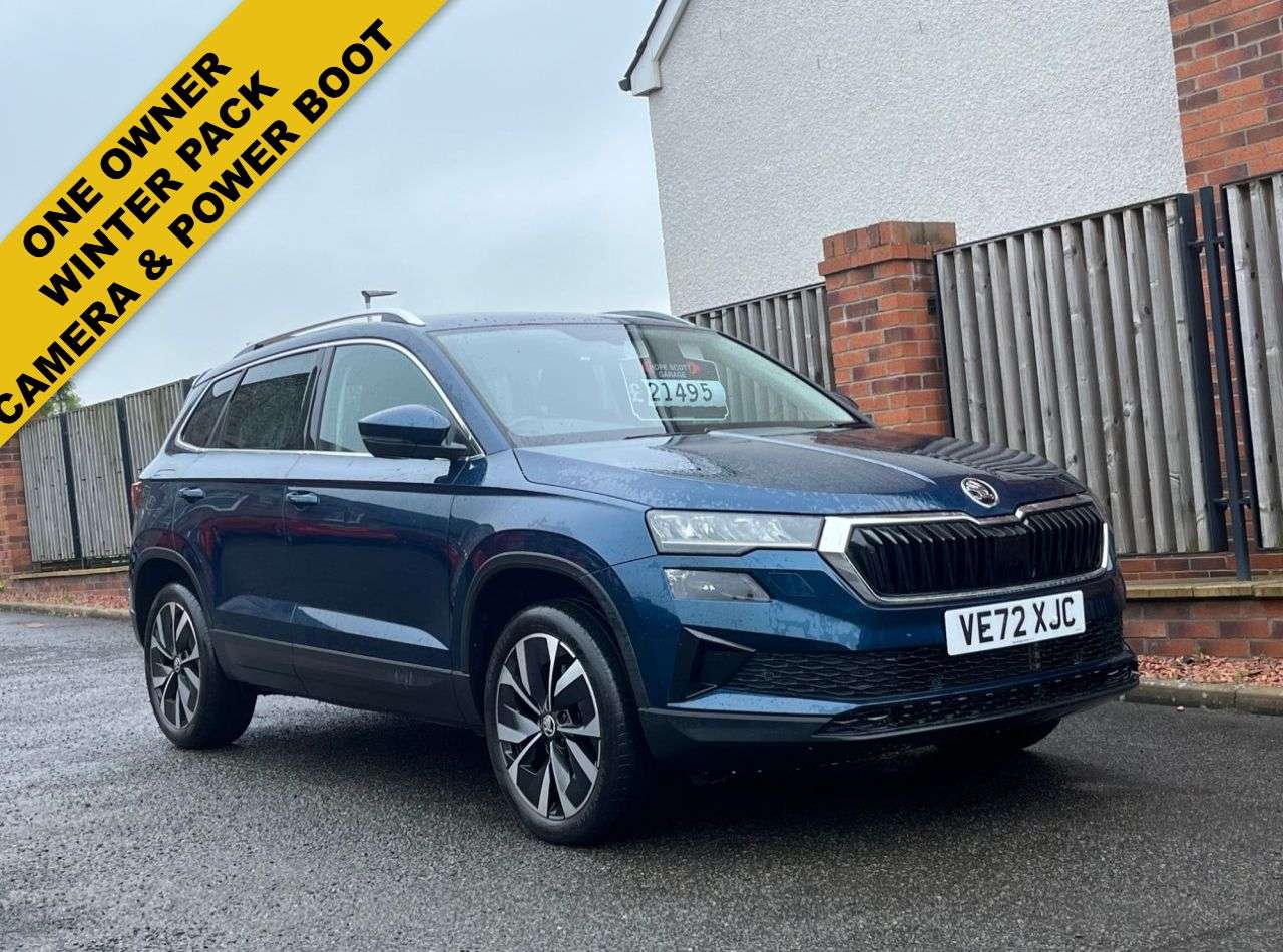 A 2023 SKODA KAROQ 1.5 TSI ACT SE L SUV 5dr Petrol DSG Euro 6 (s/s) (150 ps) ***ONE OWNER+WINT A 2023 SKODA KAROQ 1.5 TSI ACT SE L SUV 5dr Petrol DSG Euro 6 (s/s) (150 ps) ***ONE OWNER+WINT
