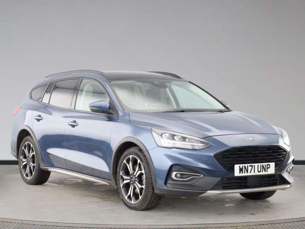 A 2021 FORD FOCUS 1.0T EcoBoost Active X Estate 5dr Petrol Auto Euro 6 (s/s) (125 ps) ***ONE A 2021 FORD FOCUS 1.0T EcoBoost Active X Estate 5dr Petrol Auto Euro 6 (s/s) (125 ps) ***ONE