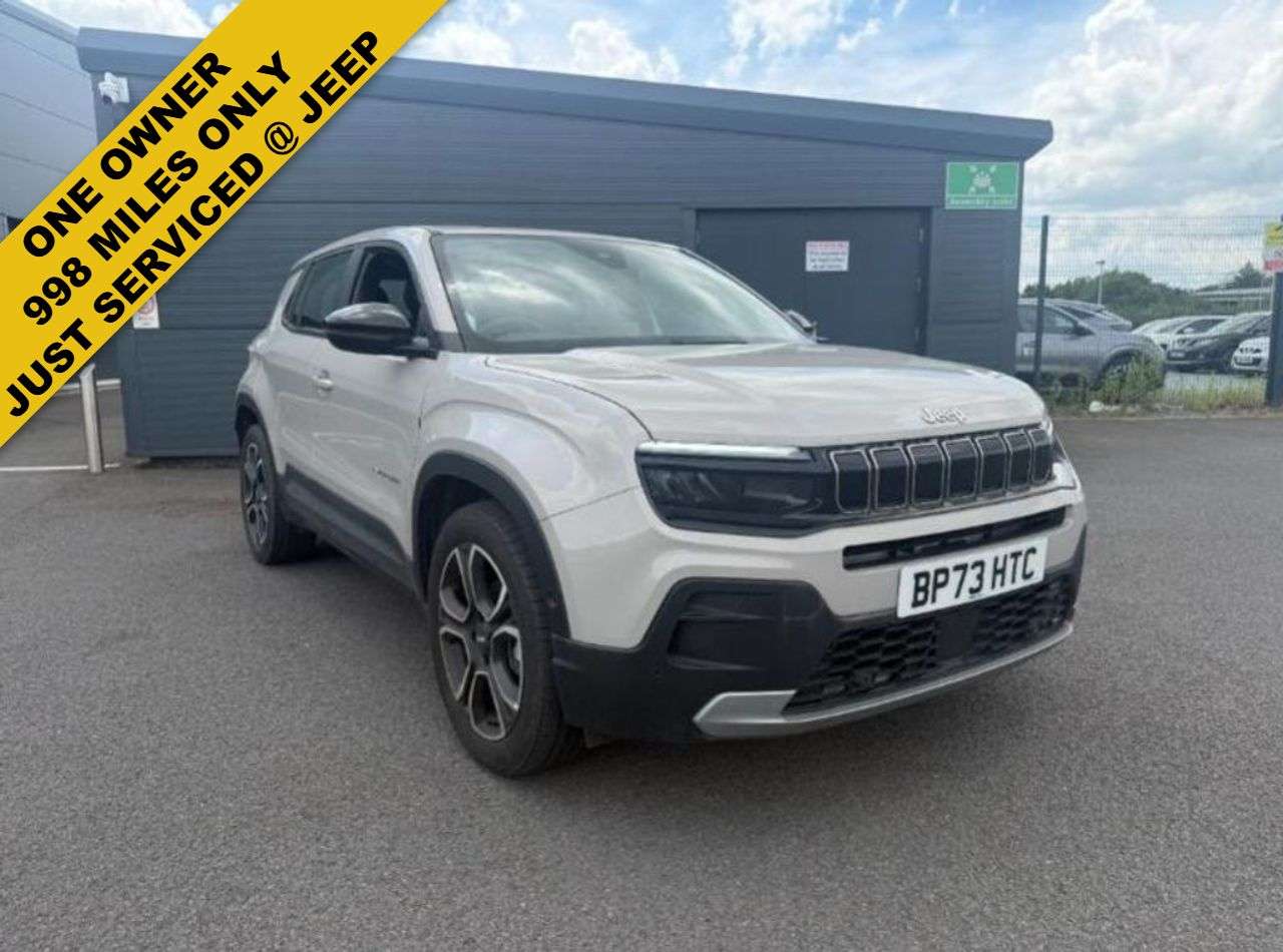 A 2024 JEEP AVENGER 1.2 Turbo Altitude+ SUV 5dr Petrol Manual Euro 6 (s/s) (100 ps) ***ONE OWNE A 2024 JEEP AVENGER 1.2 Turbo Altitude+ SUV 5dr Petrol Manual Euro 6 (s/s) (100 ps) ***ONE OWNE