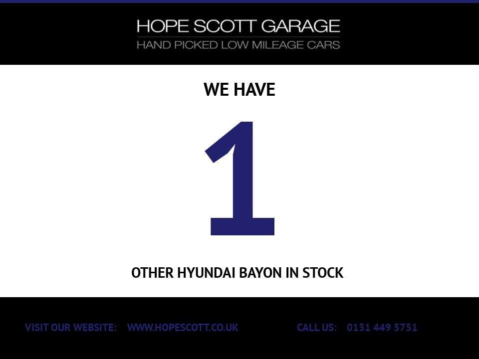 A 2023 HYUNDAI BAYON 1.0 T-GDi MHEV Premium SUV 5dr Petrol Hybrid Manual Euro 6 (s/s) (100 ps) * A 2023 HYUNDAI BAYON 1.0 T-GDi MHEV Premium SUV 5dr Petrol Hybrid Manual Euro 6 (s/s) (100 ps) *