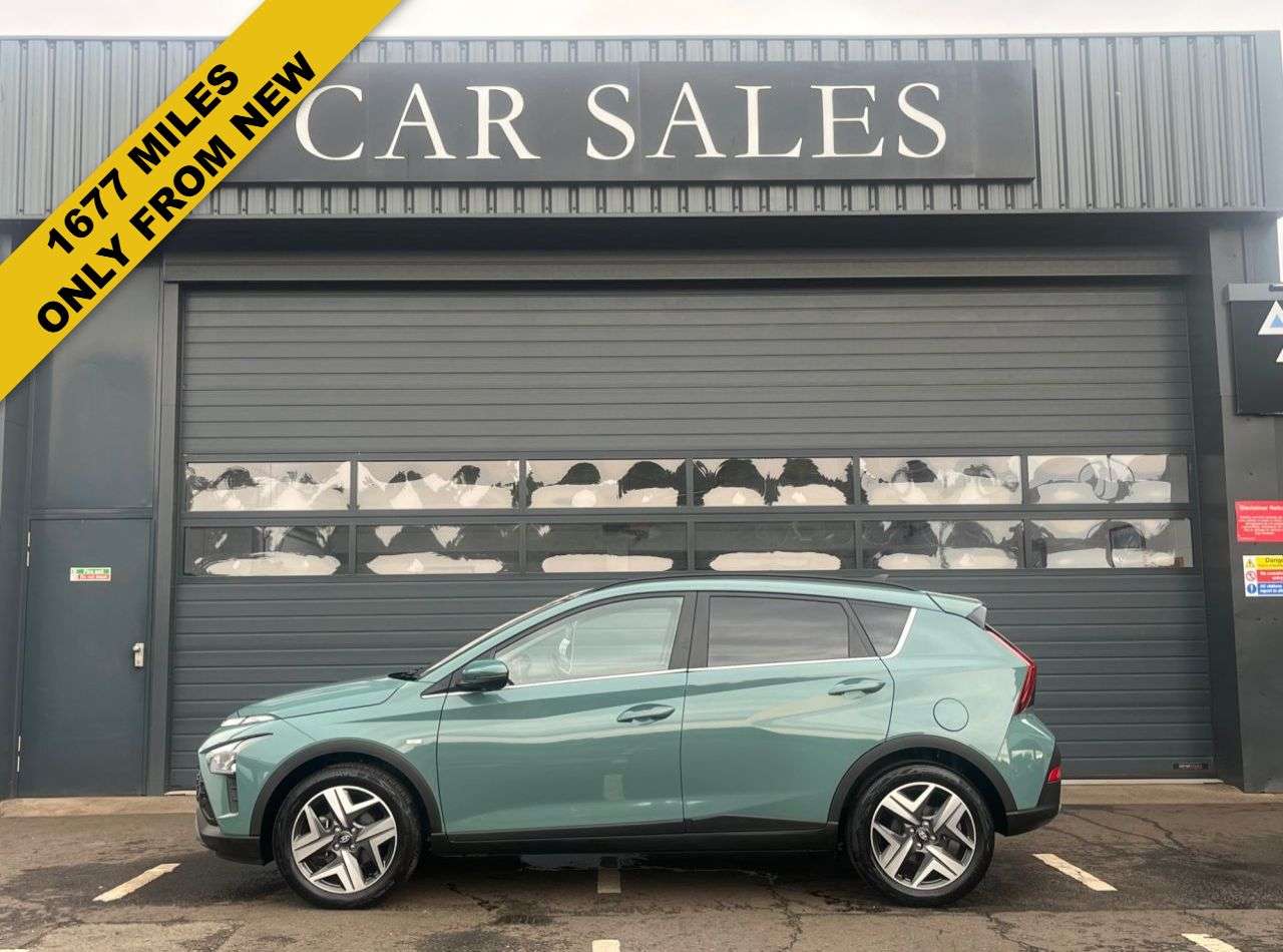 A 2023 HYUNDAI BAYON 1.0 T-GDi MHEV Premium SUV 5dr Petrol Hybrid Manual Euro 6 (s/s) (100 ps) * A 2023 HYUNDAI BAYON 1.0 T-GDi MHEV Premium SUV 5dr Petrol Hybrid Manual Euro 6 (s/s) (100 ps) *