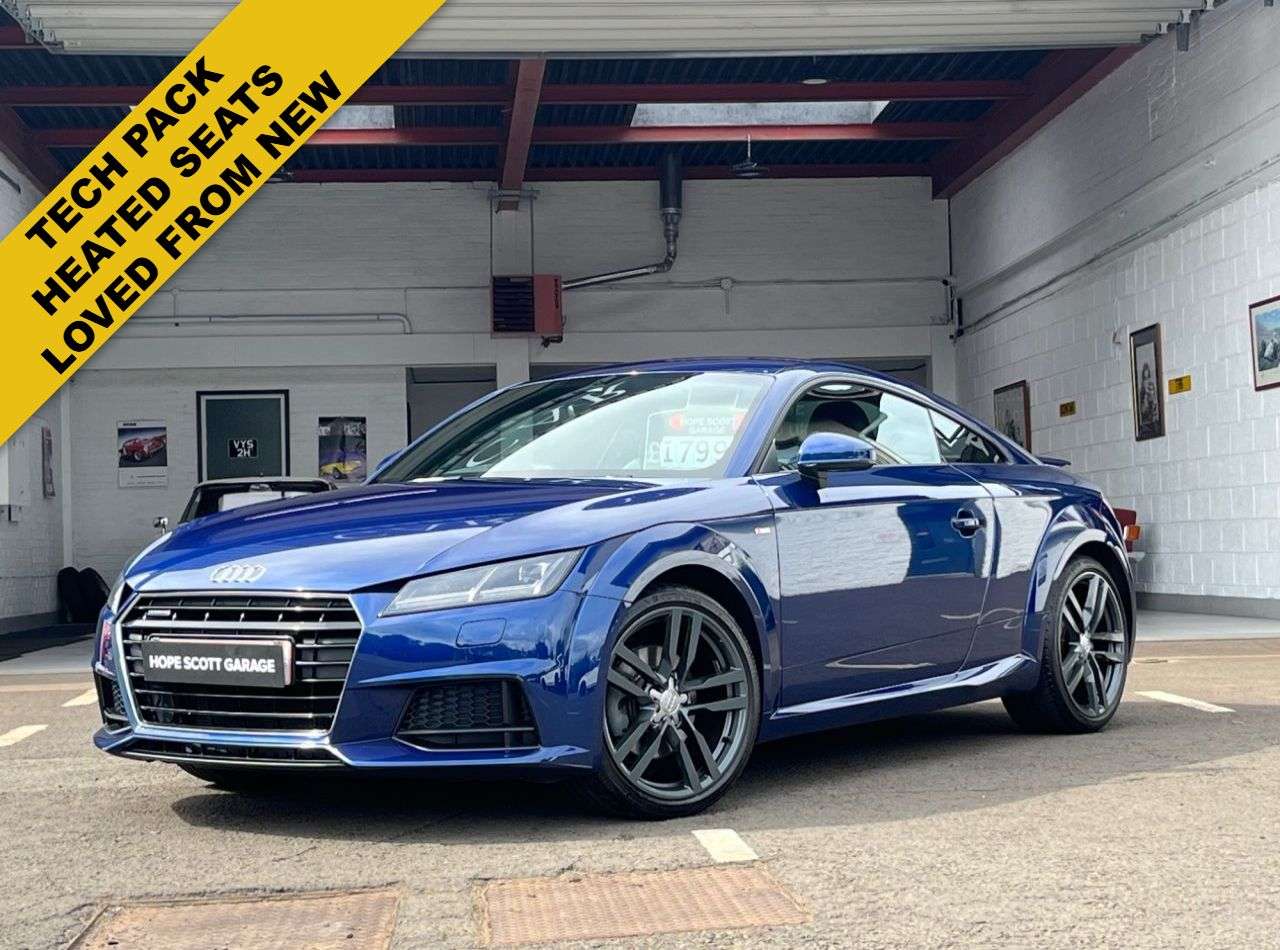 A 2016 AUDI TT 2.0 TFSI S line Coupe 3dr Petrol S Tronic quattro Euro 6 (s/s) (230 ps) *** A 2016 AUDI TT 2.0 TFSI S line Coupe 3dr Petrol S Tronic quattro Euro 6 (s/s) (230 ps) ***