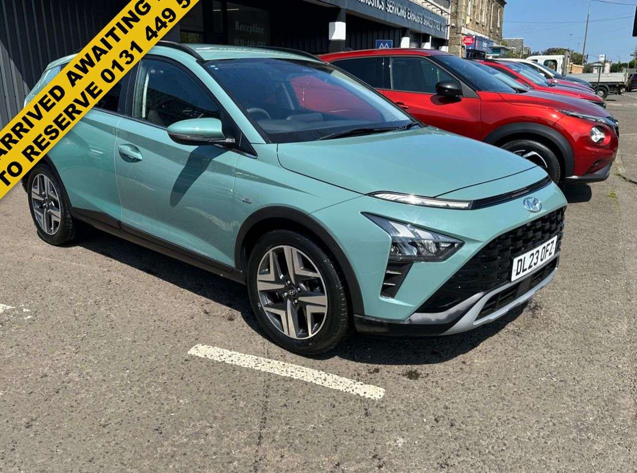 A 2023 HYUNDAI BAYON 1.0 T-GDi MHEV Premium SUV 5dr Petrol Hybrid DCT Euro 6 (s/s) (100 ps) ***O A 2023 HYUNDAI BAYON 1.0 T-GDi MHEV Premium SUV 5dr Petrol Hybrid DCT Euro 6 (s/s) (100 ps) ***O
