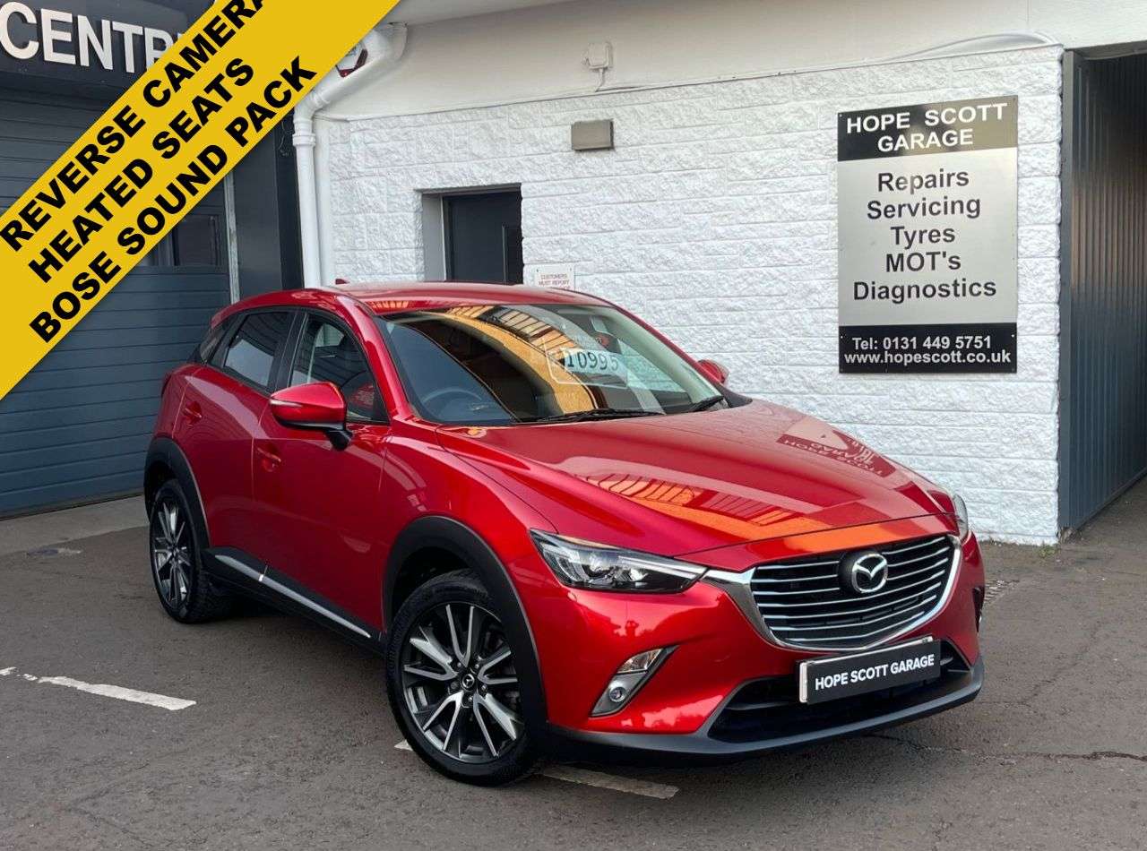 A 2016 MAZDA CX-3 2.0 SKYACTIV-G Sport Nav SUV 5dr Petrol Auto Euro 6 (s/s) (121 ps) ***CAMER A 2016 MAZDA CX-3 2.0 SKYACTIV-G Sport Nav SUV 5dr Petrol Auto Euro 6 (s/s) (121 ps) ***CAMER