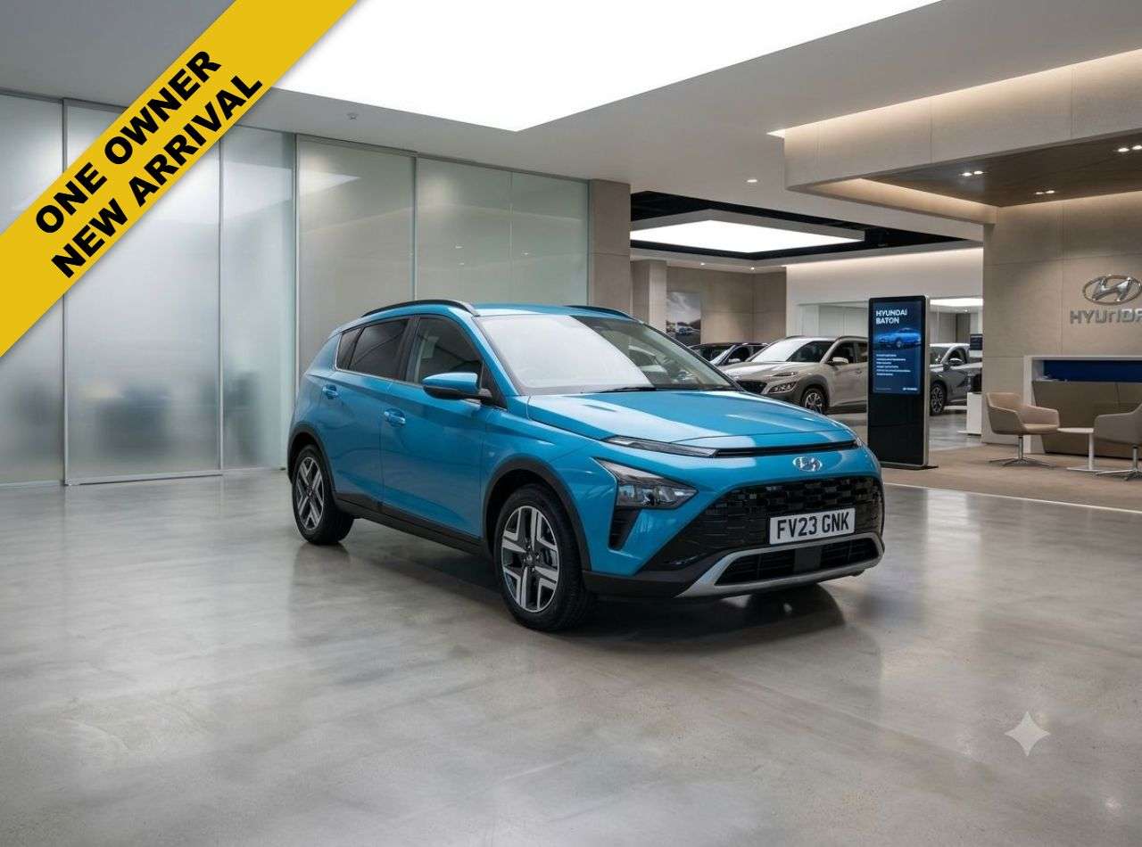 A 2023 HYUNDAI BAYON 1.0 T-GDi MHEV Premium SUV 5dr Petrol Hybrid DCT Euro 6 (s/s) (120 ps) A 2023 HYUNDAI BAYON 1.0 T-GDi MHEV Premium SUV 5dr Petrol Hybrid DCT Euro 6 (s/s) (120 ps)