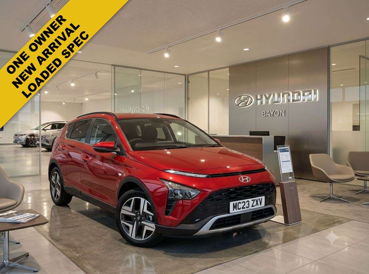 A 2023 HYUNDAI BAYON 1.0 T-GDi MHEV Premium SUV 5dr Petrol Hybrid DCT Euro 6 (s/s) (100 ps) A 2023 HYUNDAI BAYON 1.0 T-GDi MHEV Premium SUV 5dr Petrol Hybrid DCT Euro 6 (s/s) (100 ps)