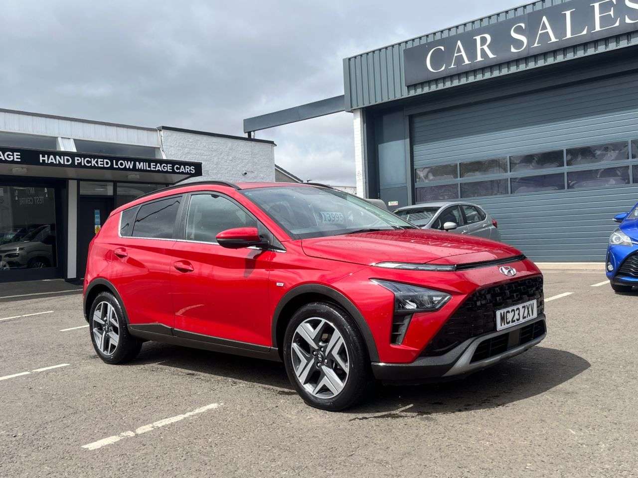 A 2023 HYUNDAI BAYON 1.0 T-GDi MHEV Premium SUV 5dr Petrol Hybrid DCT Euro 6 (s/s) (100 ps) A 2023 HYUNDAI BAYON 1.0 T-GDi MHEV Premium SUV 5dr Petrol Hybrid DCT Euro 6 (s/s) (100 ps)